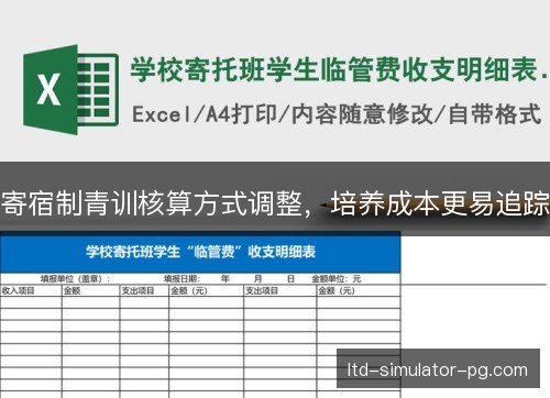 寄宿制青训核算方式调整,培养成本更易追踪 寄宿制青训核算方式调整,培养成本更易追踪